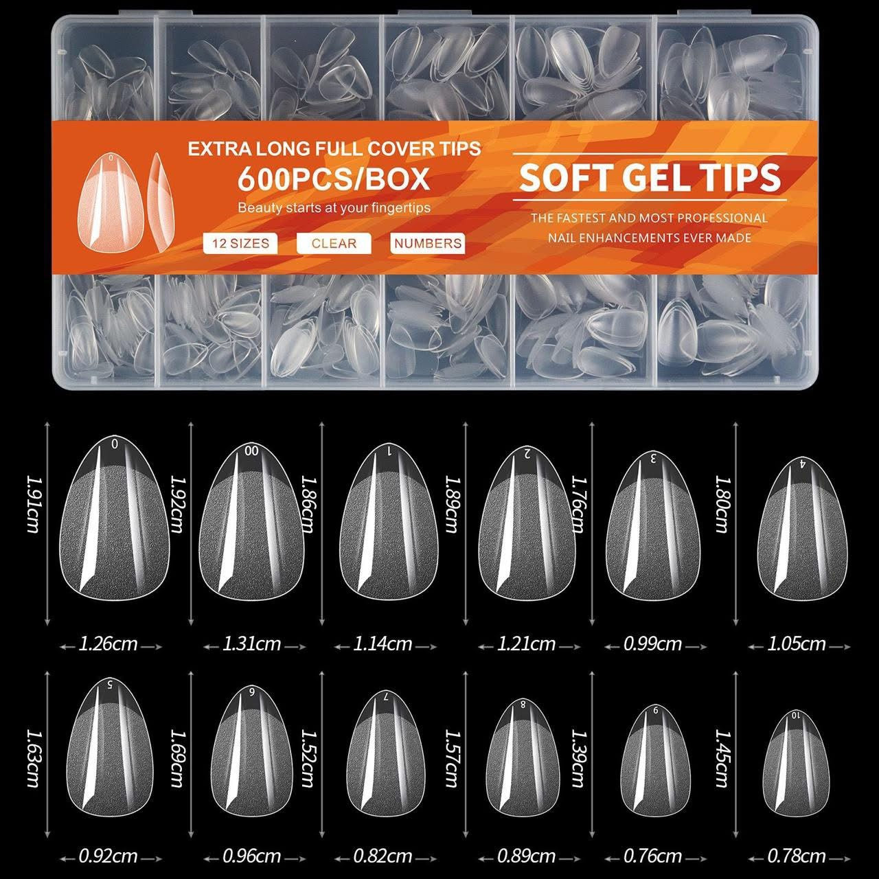 Softgel Almendra cortas